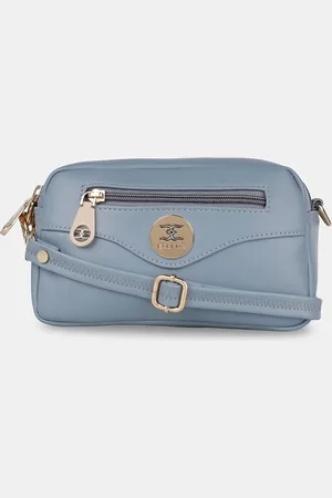ESBEDA Solid Boxy Shape Structured Sling Bag
