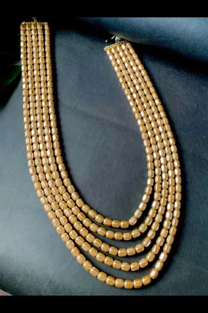 I Jewels Men Gold-Plated Layered Necklace