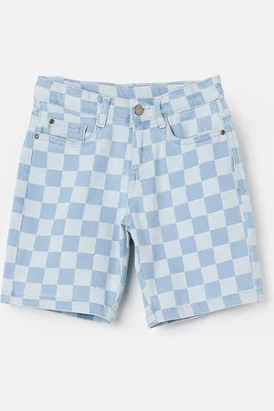Lifestyle Boys Checked Technology Shorts