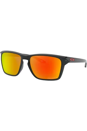 Oakley Men Rectangle Sunglasses with Polarised and UV Protected Lens 7895653240308