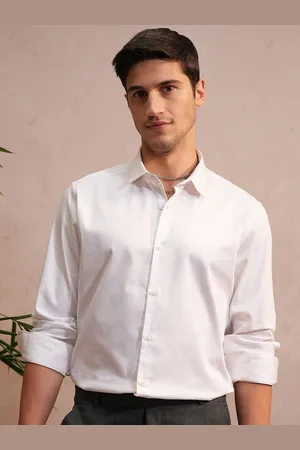 LocoMotive Luxe Solid Evening Casual Shirt