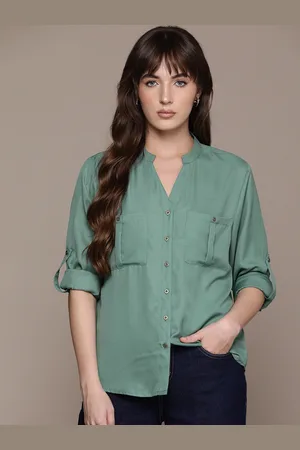 Roadster The Lifestyle Co. Pocket Detail Roll Up Sleeves Casual Shirt
