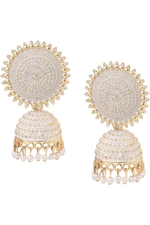 Keviv Dome Shaped Drop Earrings