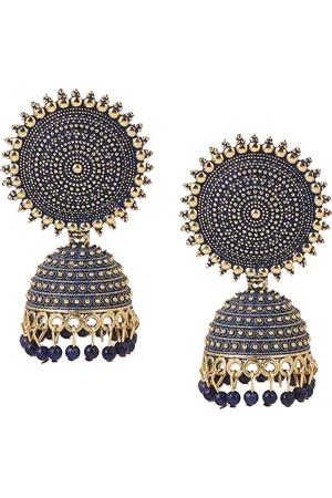 Keviv Dome Shaped Jhumkas Earrings