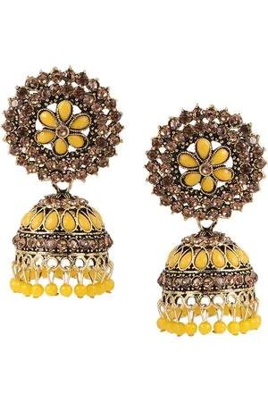 Keviv Dome Shaped Jhumkas Earrings