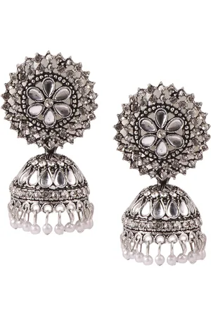 Keviv Dome Shaped Jhumkas Earrings
