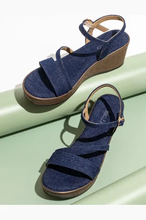 Inc 5 Open Toe Wedge Heels