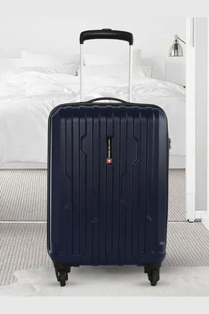 Swiss Military Textured Hard-Sided Cabin Trolley Bag