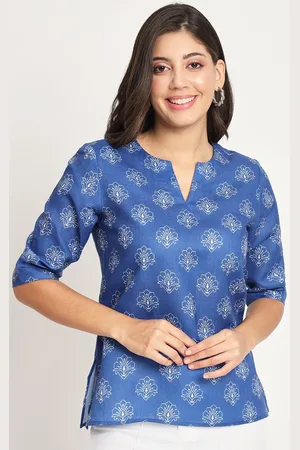 CHARMGAL Ethnic Motifs Printed Kurti