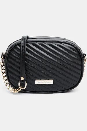 Mast & Harbour Structured Quilted Sling Bag