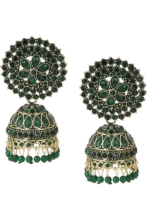Keviv Dome Shaped Jhumkas Earrings