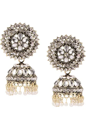 Keviv Dome Shaped Jhumkas Earrings