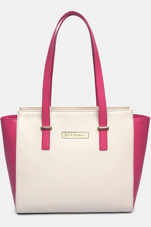 Mast & Harbour Colourblocked Structured Shoulder Bag