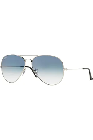 Ray-Ban Unisex Aviator Sunglasses with UV Protected Lens