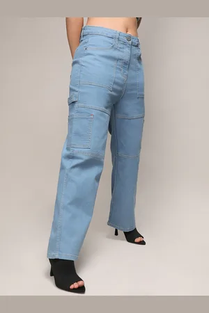 Campus Women Smart Slash Knee Jeans