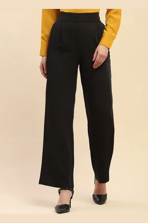 CAMLA Women Mid-Rise Formal Trousers