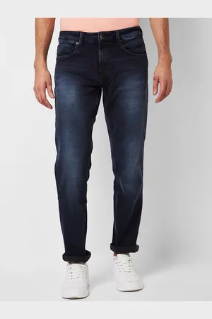 SPYKAR Men Relaxed Fit Light Fade Stretchable Jeans