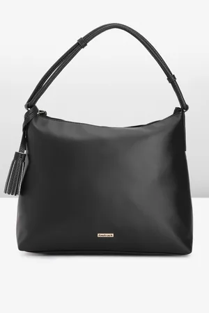 Fastrack Structured Hobo Bag with Tassel Detailing