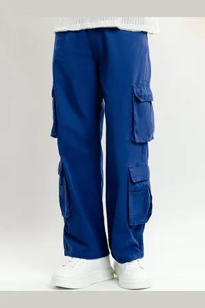 FREAKINS Men Straight Fit Cargos Trousers