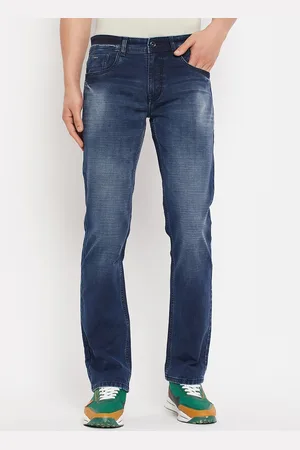 Duke Men Heavy Fade Clean Look Cotton Stretchable Jeans