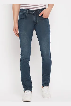 Duke Men Slim Fit Light Fade Cotton Clean Look Stretchable Jeans