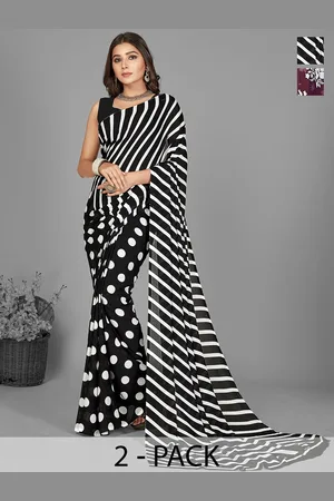 ANAND SAREES Floral Saree Pack of 2