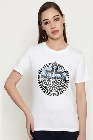FUTURO REMOTO GIOIELLI Women Printed Pockets T-shirt