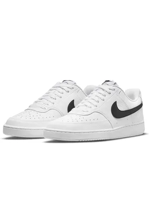 Nike Women White Court Vision Low Sneakers