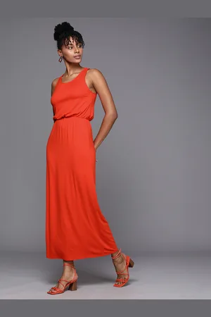 Boohoo Solid Maxi Dress