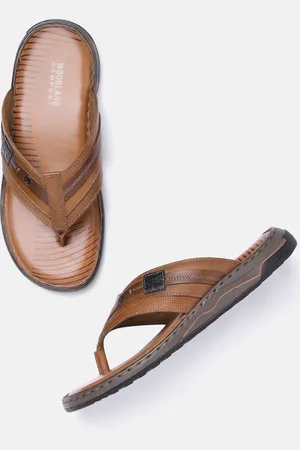 Woodland Men Leather Comfort Sandals