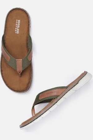 Woodland Men Leather Comfort Sandals