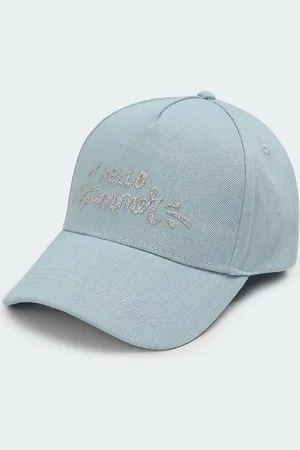 Max Collection Women Typography Embroidered Baseball Cap