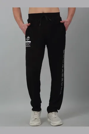 CANTABIL Men Typography Printed Mid-Rise Track Pant