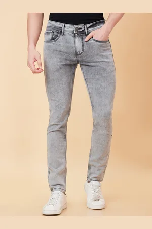 Being Human Men Slim Fit Heavy Fade Clean Look Stretchable Jeans