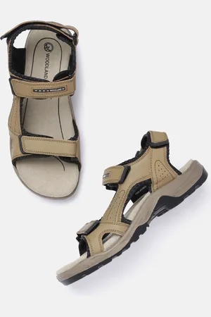 Woodland Men Nubuck Leather Comfort Sandals
