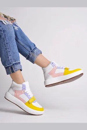 Shoetopia Girls Printed Sneakers