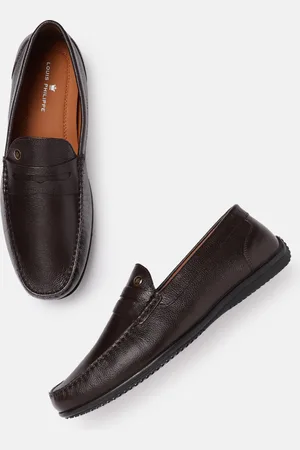 Louis Philippe Men Formal Leather Penny Loafers