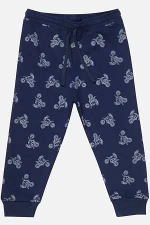 BodyCare Infant Boys Printed Cotton Joggers