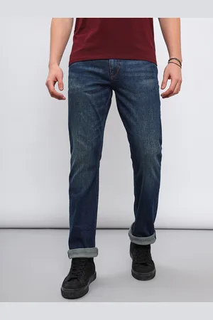 Lee Men Rodeo Straight Fit Light Fade Clean Look Stretchable Jeans
