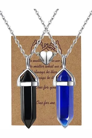 EL REGALO Set Of 2 Contemporary Pendants with Chains