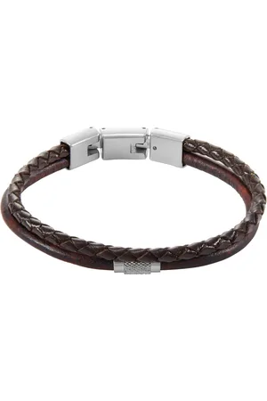 Buy Fossil Strand Bracelet for Men (Silver) (JF02073998) Online at Low  Prices in India | Amazon Jewellery Store - Amazon.in
