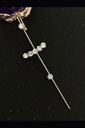 EL REGALO Gold-Plated Contemporary Ear Cuff Earring
