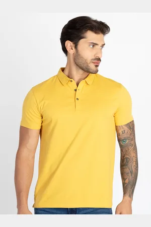 Status Quo Men Polo Collar Pockets T-shirt