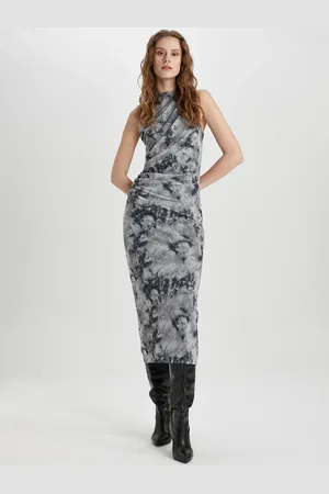 DeFacto Print Maxi Dress