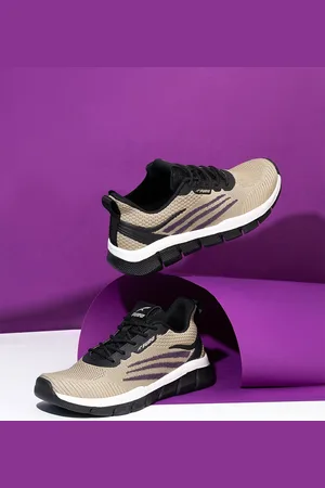 Red Chief Men Taupe Mesh Running Sports Shoes