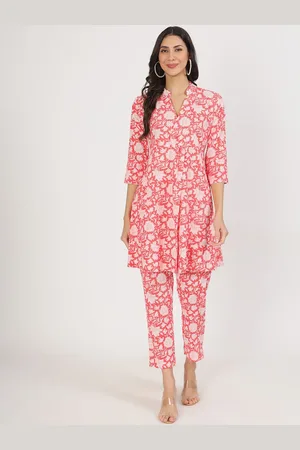 Kalini Printed Pure Cotton Tunic & Trouser
