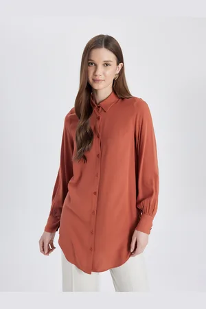 DeFacto Women Classic Opaque Casual Shirt