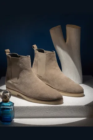 Griffin Men Suede Chelsea Boots