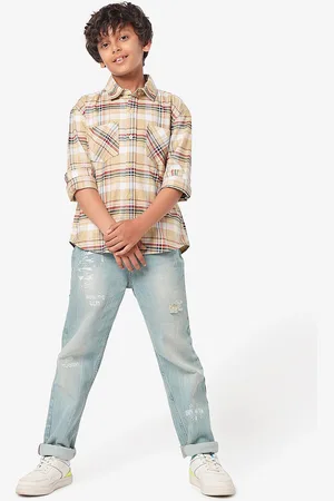 LilPicks Boys Relaxed Opaque Printed Casual Shirt