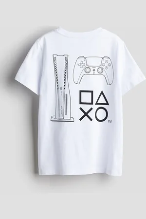H&M Boys Pure Cotton Printed T-shirt